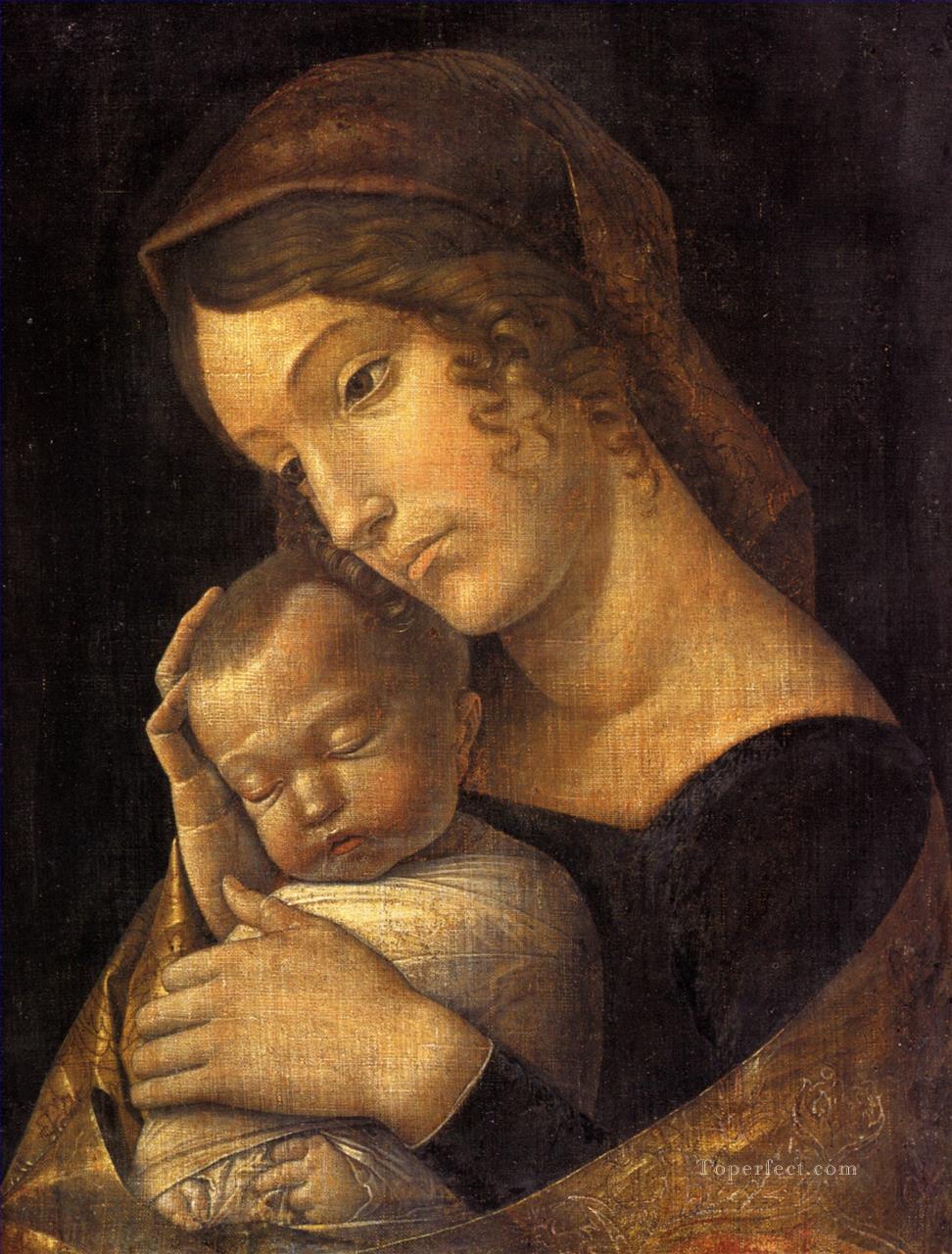 Madonna with child Renaissance painter Andrea Mantegna Oil Paintings